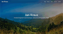 Desktop Screenshot of jankraus.pl